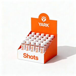 Custom Printed Retail Ready Shelf Tray Packaging Corrugated Countertop Display Box