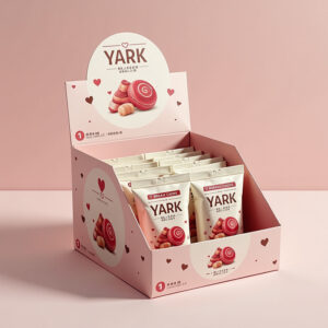 Custom Cardboard Display Boxes | Retail Counter Displays for Snacks Candy Cosmetics