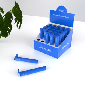 Custom Pre Roll Pop Top Tube Display Box | Cannabis Dispensary Counter Display Packaging